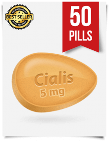 Cialis 5 mg Online x 50 Tablets