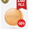 Levitra 10 mg x 200 Tablets