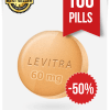 Levitra 60 mg x 100 Tablets
