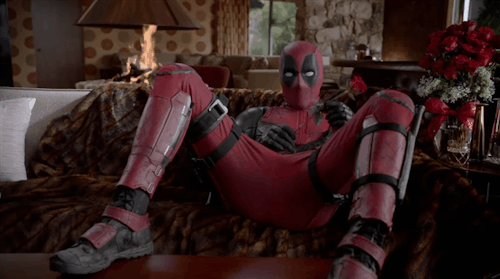 Deadpool commercial Viagra Gif